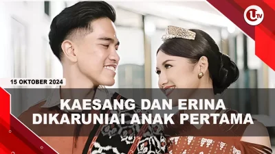 [VIDEO] Arti Nama Putri Pertama Kaesang Dan Erina Gudono
