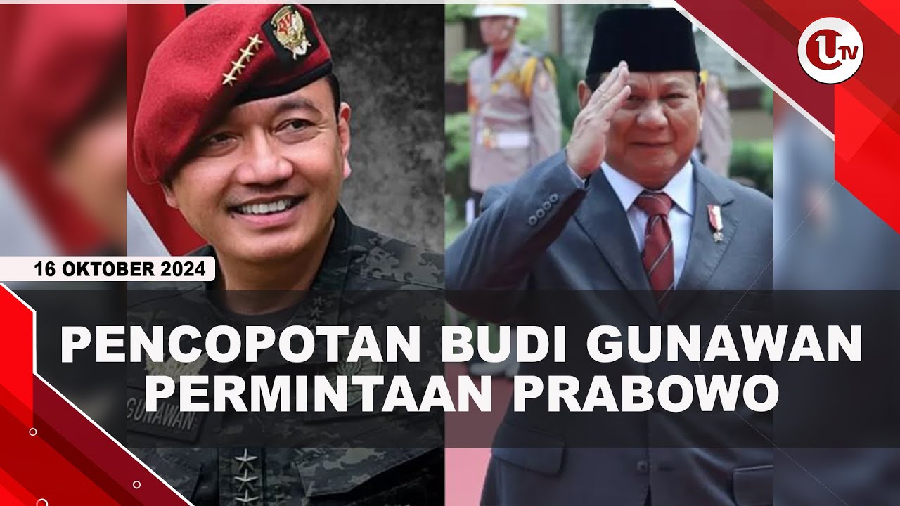 Jokowi Sebut Pencopotan Budi Gunawan Permintaan Prabowo