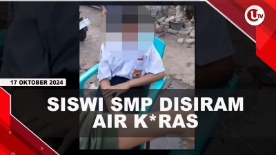 [VIDEO] Sakit Hati Cinta Ditoak, Pria Siram Air Keras ke Siswi SMP