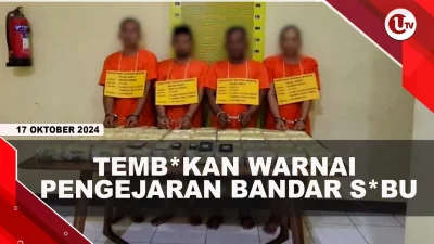 [VIDEO] Aksi Kejar-Kejaran Polisi Dengan Bandar Sabu di Medan