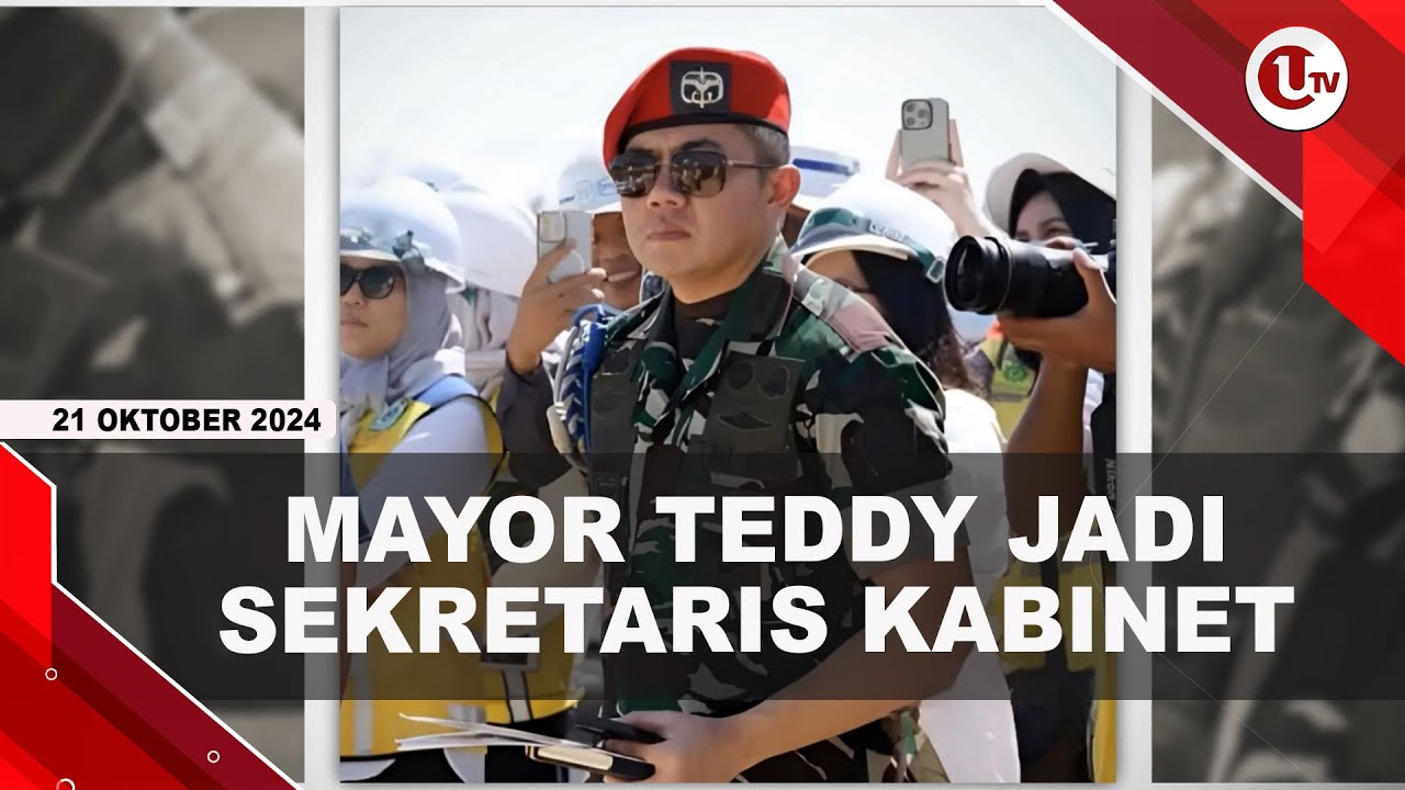 Profil Mayor Teddy, Dari Ajudan Prabowo Jadi Sekretaris Kabinet