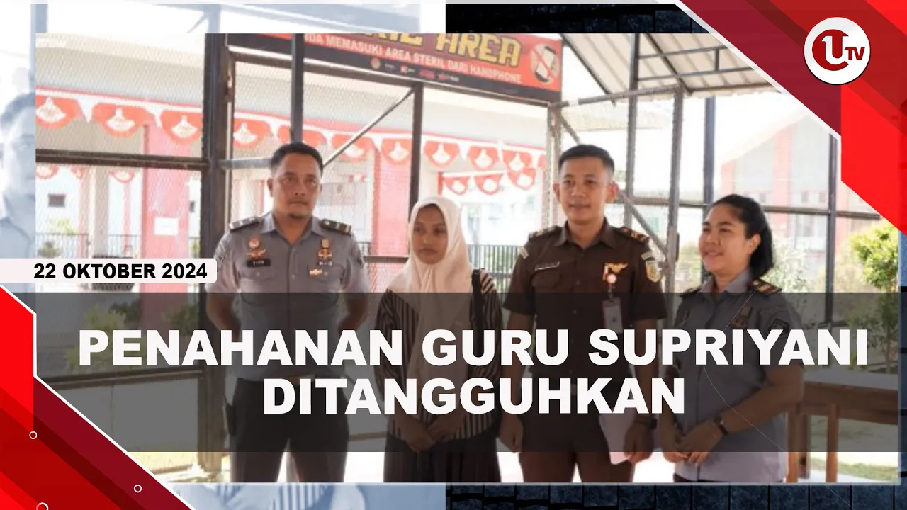 Guru Honorer Dituding Aniaya Murid Ditangguhkan Penahanannya