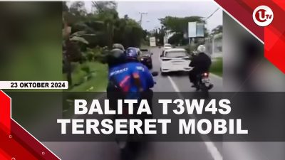 [VIDEO] Balita Tewas Terseret Mobil Pelaku Pencurian Motor