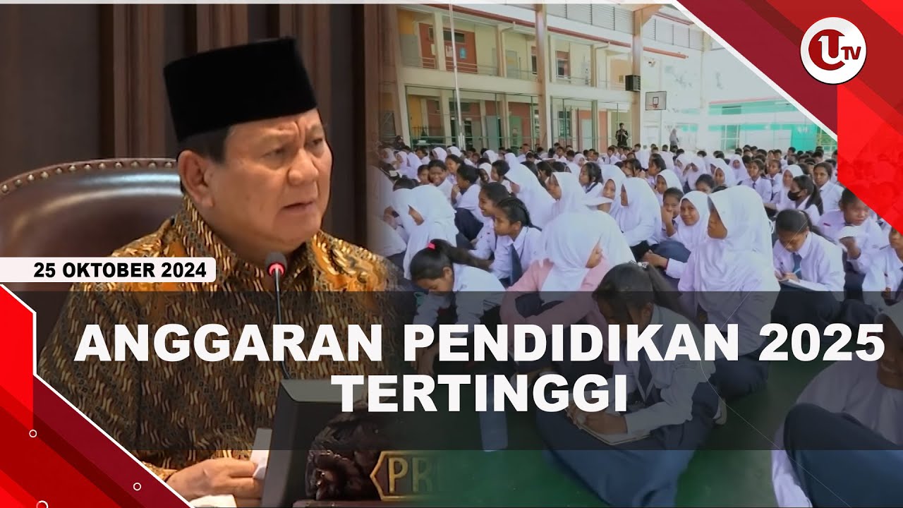 Prabowo Klaim Anggaran Pendidikan 2025 Tertinggi Dalam Sejarah