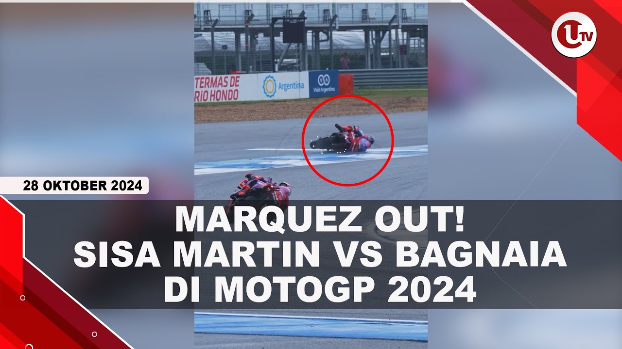 Marquez Out! Sisa Martin VS Bagnaia di MotoGP 2024