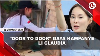 [VIDEO] “Door To Door” Gaya Kampanye Li Claudia