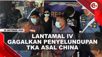 [VIDEO] Lantamal IV Tangkap 2 Pelaku Penyelundupan  TKA Asal China