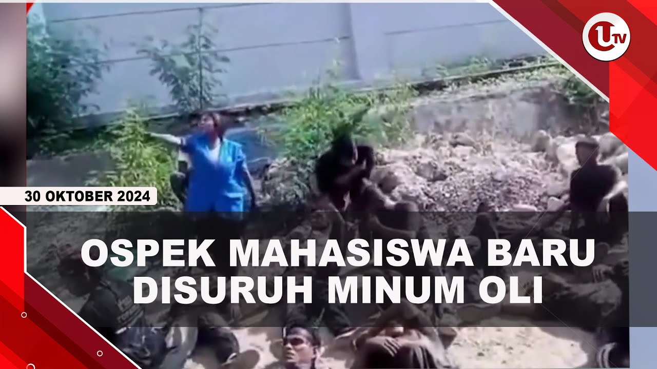 Ospek Mahasiswa Baru Politeknik Kupang Diduga Dipaksa Minum Oli