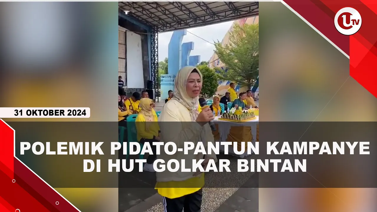 Bawaslu Sebut Pidato Dan Pantun Kampanye di HUT Golkar Wajar