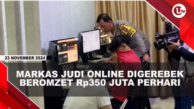 [VIDEO] Polisi Gerebek Markas Judi Online di Apartemen Batam