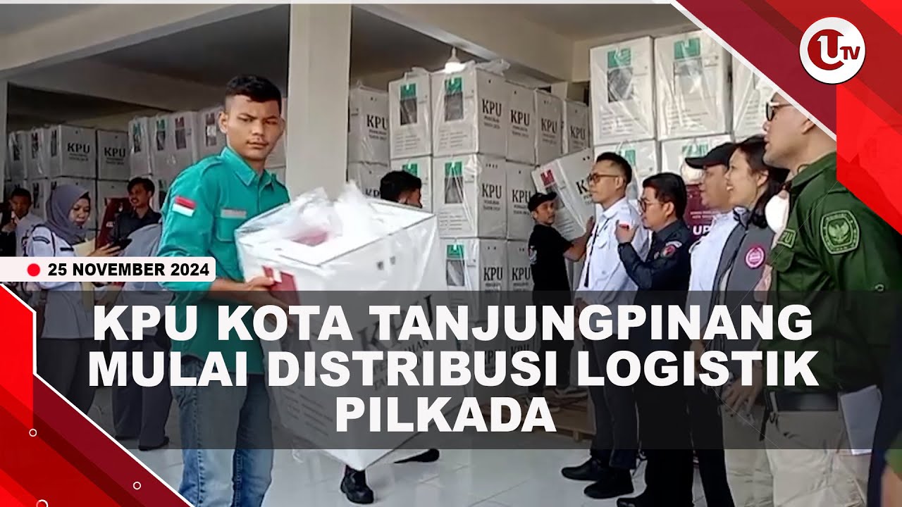 KPU Kota Tanjungpinang Mulai Distribusi Logistik Pilkada