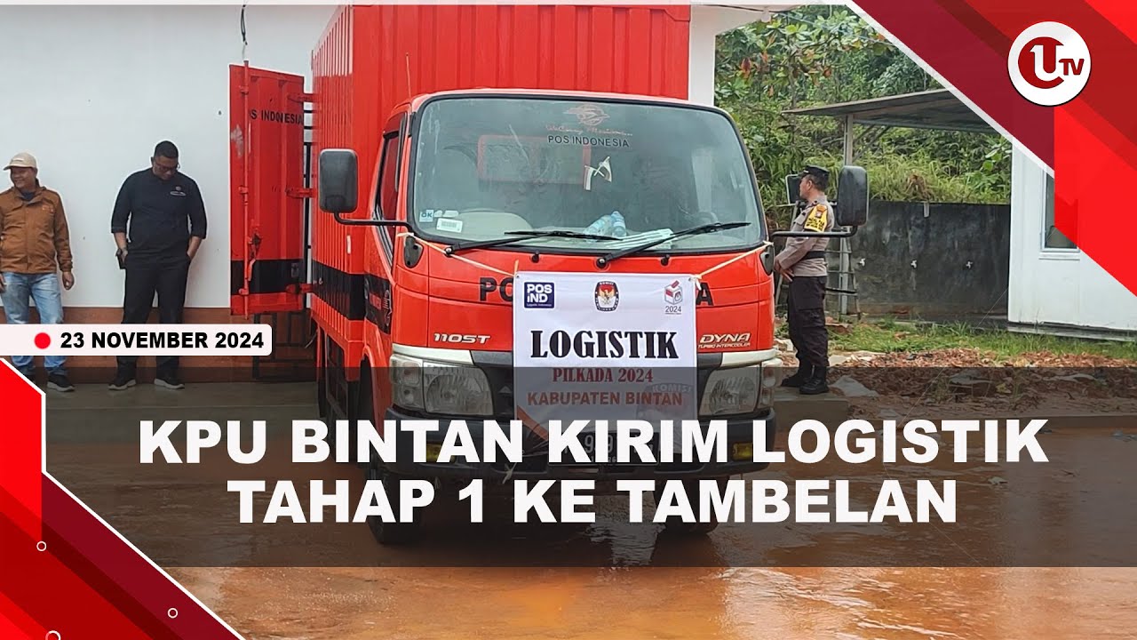 KPU Bintan Kirim Logistik Tahap 1 ke Tambelan