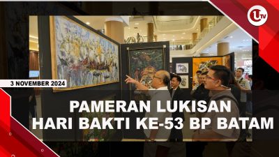 [VIDEO] BP Batam dan Komunitas Kampung Seni Gelar Pameran Lukisan