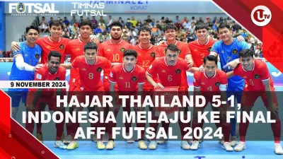 [VIDEO] Indonesia Hajar Thailand 5-1 di Piala Aff Futsal 2024