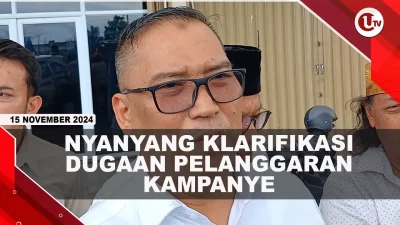[VIDEO] Datangi Bawaslu, Nyanyang Klarifikasi Soal Kehadiran di Pesta Budaya