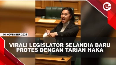 [VIDEO] Anggota Parlemen Selandia Baru Protes RUU Kontroversial Dengan Tarian Haka