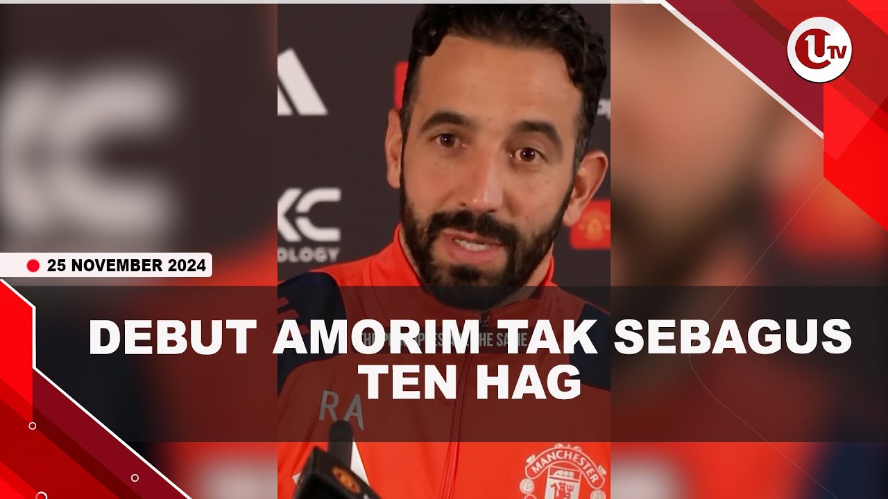 Debut Amorin Tak Sebagus Ten Hag