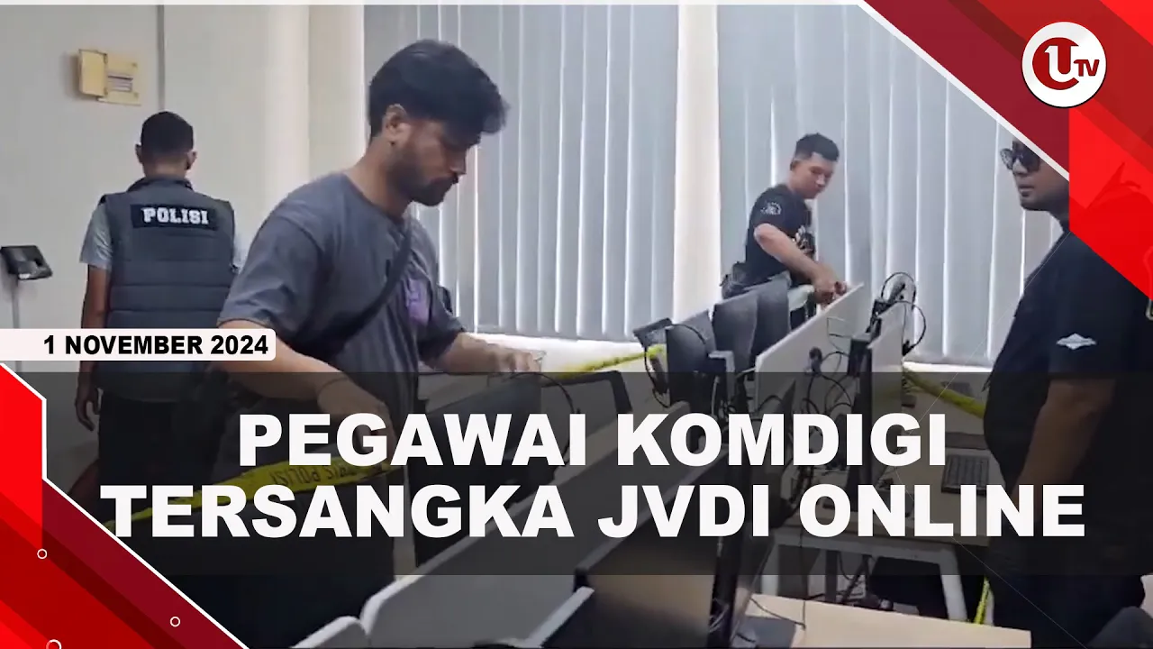 Polisi Geledah Kantor Pegawai Komdigi Terkait Judi Online