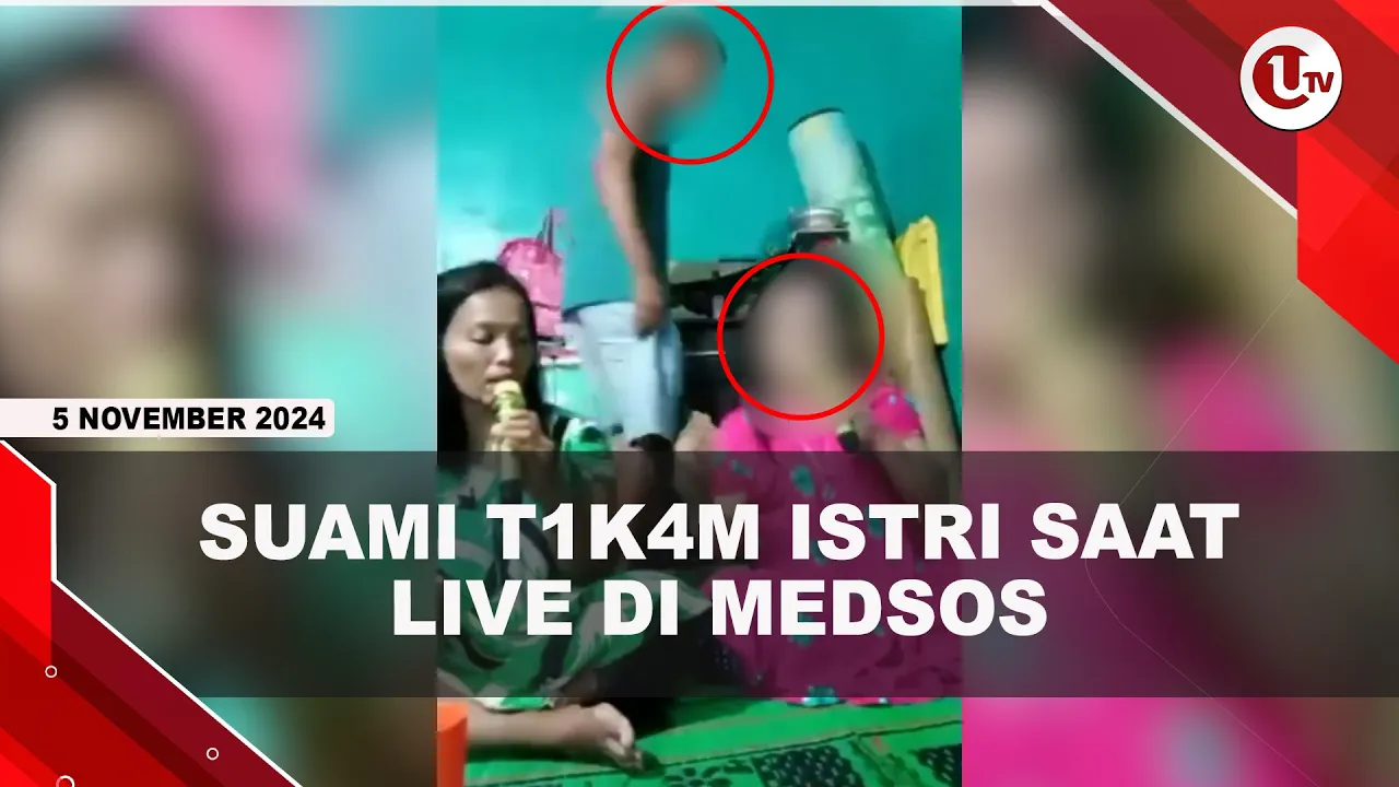 Cemburu, Suami Tikam Istri Saat Live Karaoke di Medsos