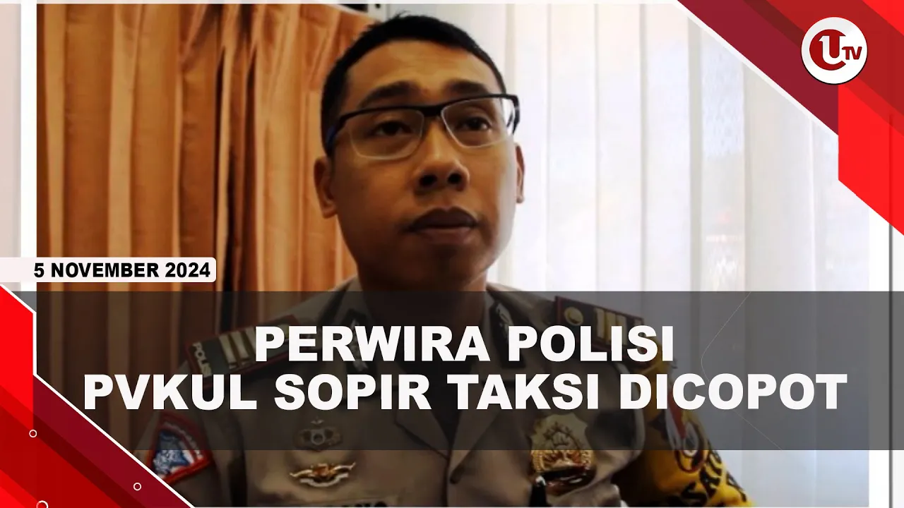 Perwira Polda Maluku Pukul Sopir Taksi Dicopot