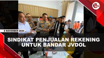 [VIDEO] Polisi Bongkar Sindikat Penjualan Rekening Untuk Bandar Judi Online