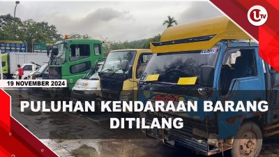[VIDEO] Razia Kendaraan Angkutan Penumpang Dan Barang