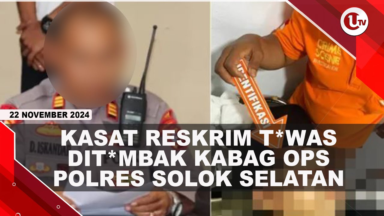 Kabag OPS Tembak Kasat Reskrim Gegara Tangkap Pelaku Tambang Ilegal