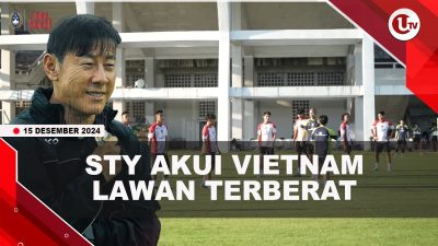 [VIDEO] Jelang Lawan Vietnam, STY Akui Lawan Tim Terkuat di Piala AFF