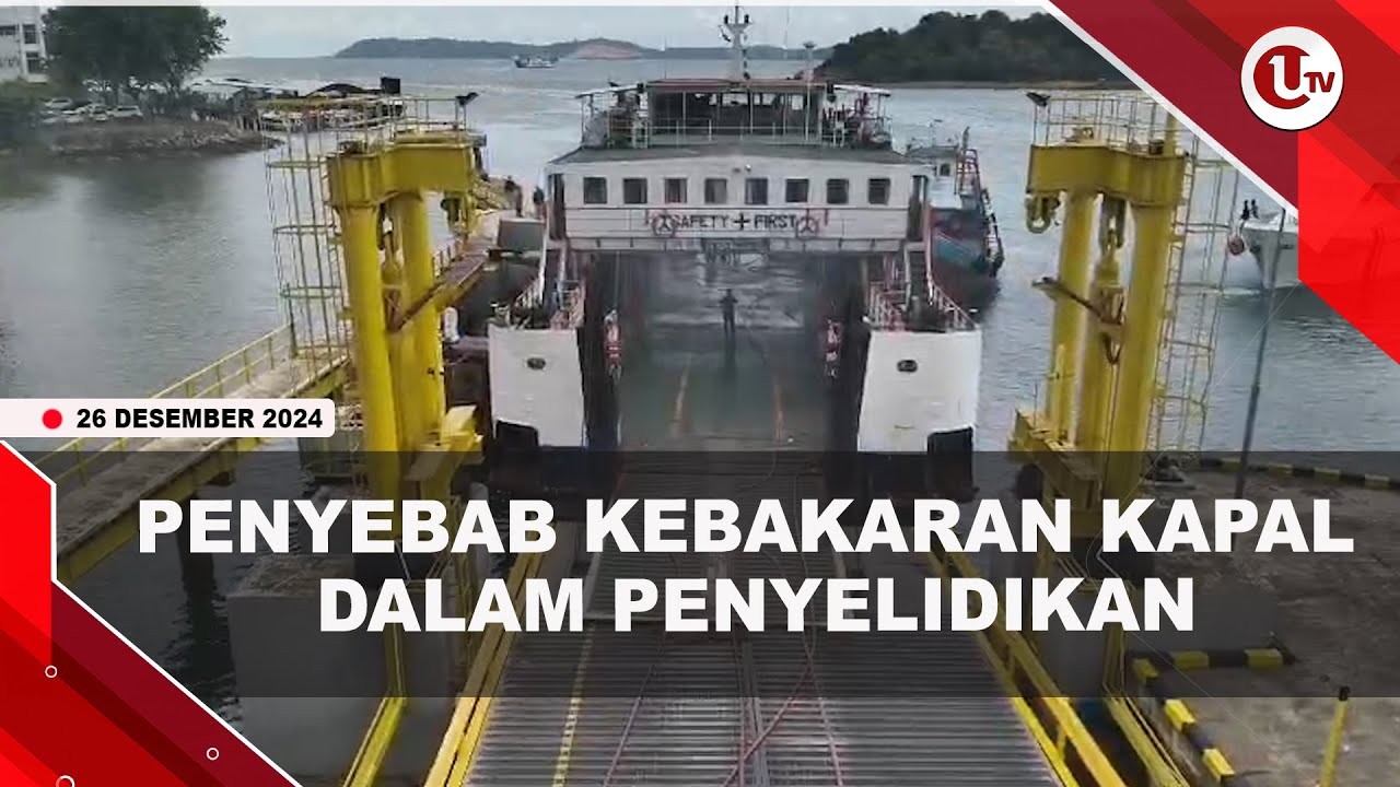 Tim Investasi Masih Menyelidiki Penyebab Kapal Roro Terbakar