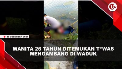 [VIDEO] Wanita 26 Tahun Ditemukan Tewas Mengambang di Waduk Gesek