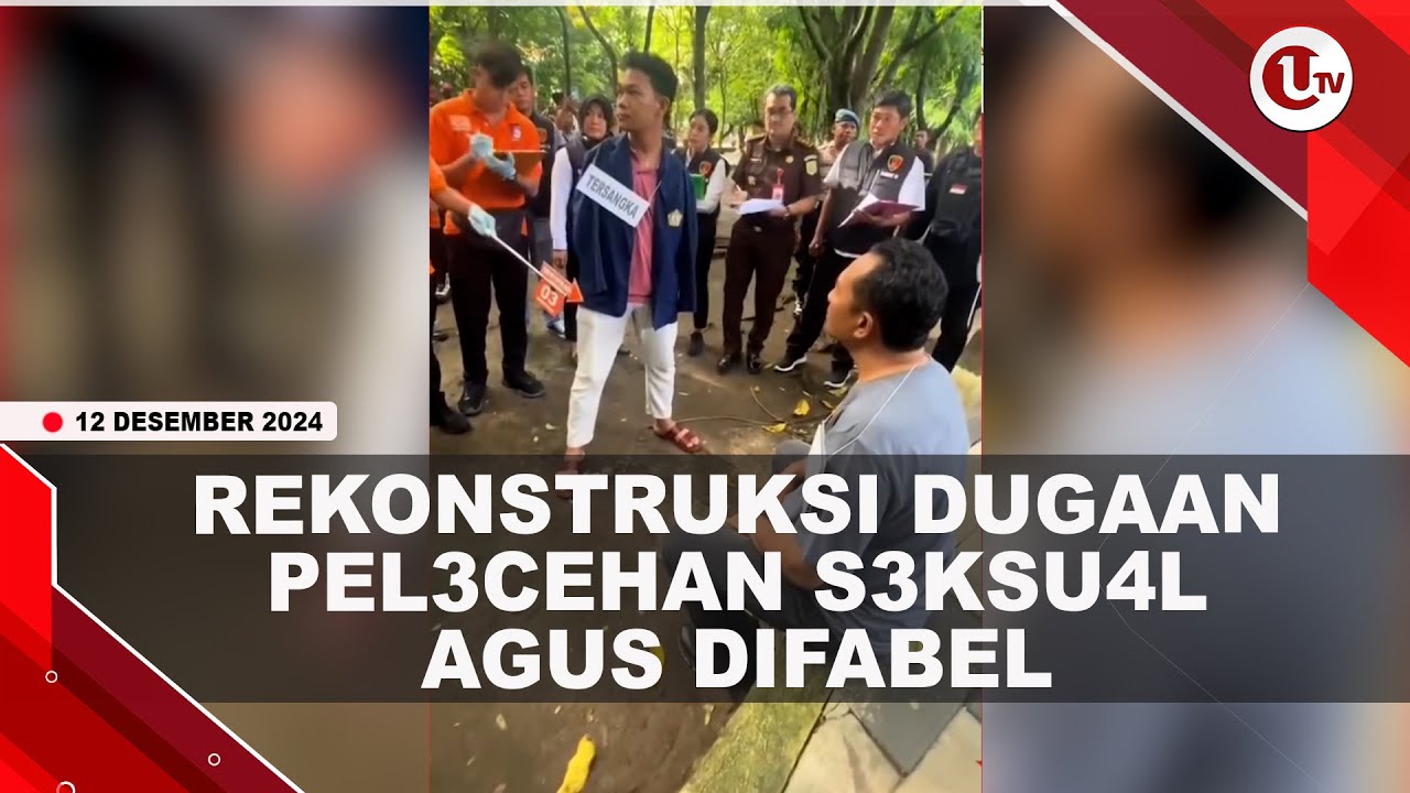 Agus Peragakan 49 Adegan Rekonstruksi Dugaan Pelecehan Seksual