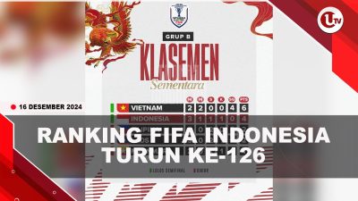 [VIDEO] Kalah Dari Vietnam, Ranking FIFA Indonesia Turun ke-126