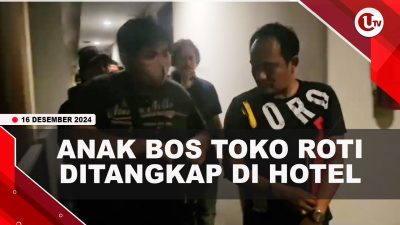 [VIDEO] Anak Bos Toko Roti Penganiaya Karyawan Ditangkap di Hotel