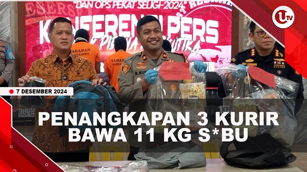 Polres Karimun dan KPPBC Tanjung Balai Karimun Amankan 11 Kilogram Sabu