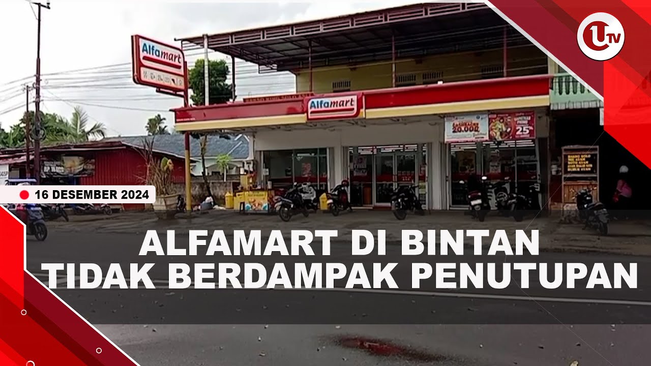Alfamart di Bintan Tetap Beroperasi Dengan Adanya Penutupan 400 Gerai