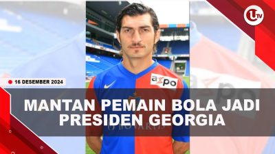 [VIDEO] Mantan Striker Manchaster City Kavelashvili Terpilih Jadi Presiden Georgia