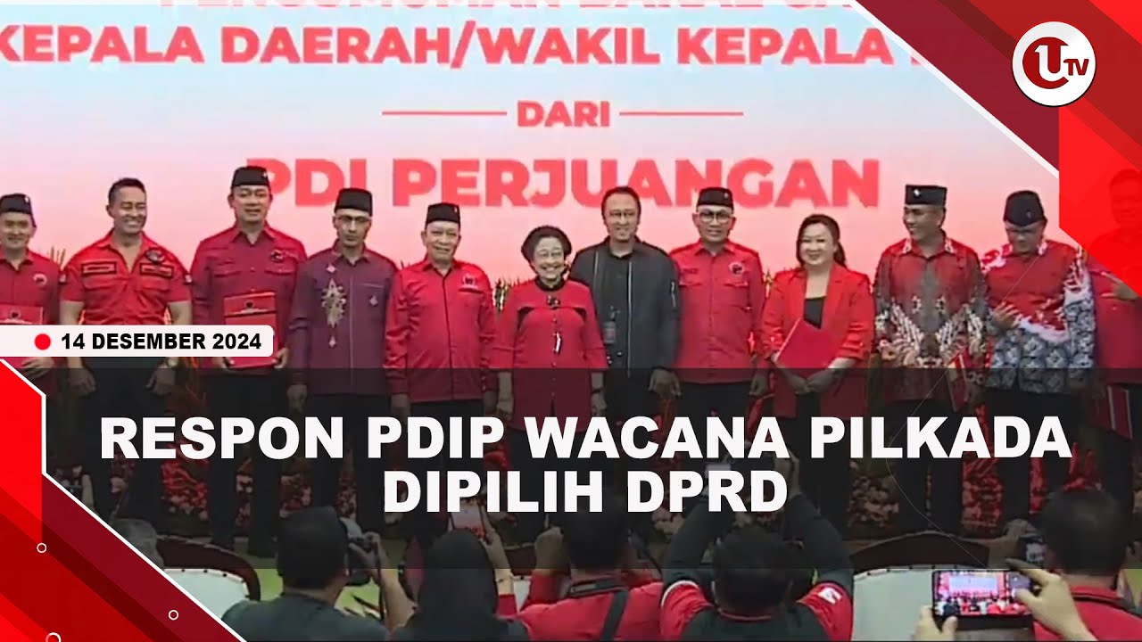 Wacana Pilkada Dipilih DPRD, PDIP Tetap Pada Prinsip Kedaulatan Rakyat