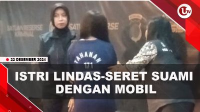 [VIDEO] Kepergok Berselingkuh, Istri Lindas-Seret Suami Hingga Patah Kaki