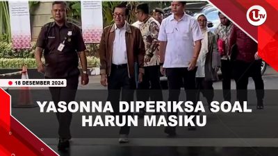 [VIDEO] KPK Periksa Yasonna Laoly Terkait Harun Masiku