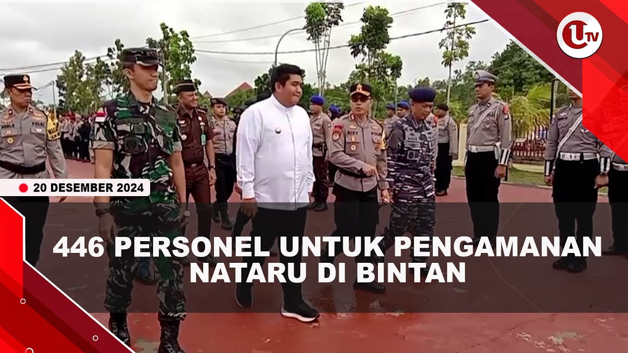 Polres Bintan Kerahkan 446 Personal Gabungan Untuk Pengamanan Nataru