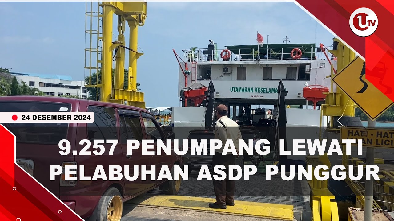 9.257 Penumpang Tinggalkan Batam Lewat Pelabuhan ASDP Telaga Punggur