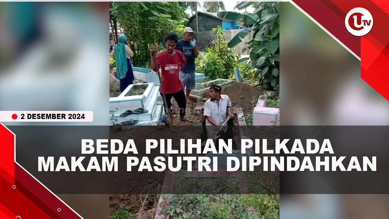 Diduga Akibat Beda Pilihan, Makam Pasutri di SulSel Dipindahkan Keluarga