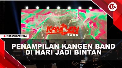 [VIDEO] Kangen Band Sukses Hibur Masyarakat di Malam Puncak Hari Jadi Ke-76 Bintan