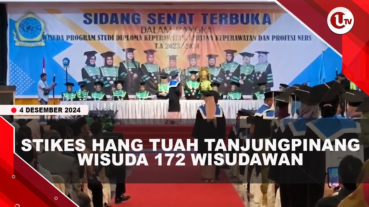 Stikes Hang Tuah Tanjunpinang Wisuda 172 Wisudawan
