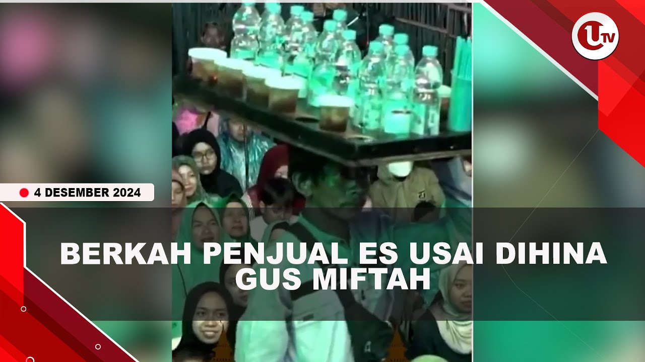 Usai Dihina Gus Miftah, Penjual Es Mendapat Berkah Dihadiahi Umrah