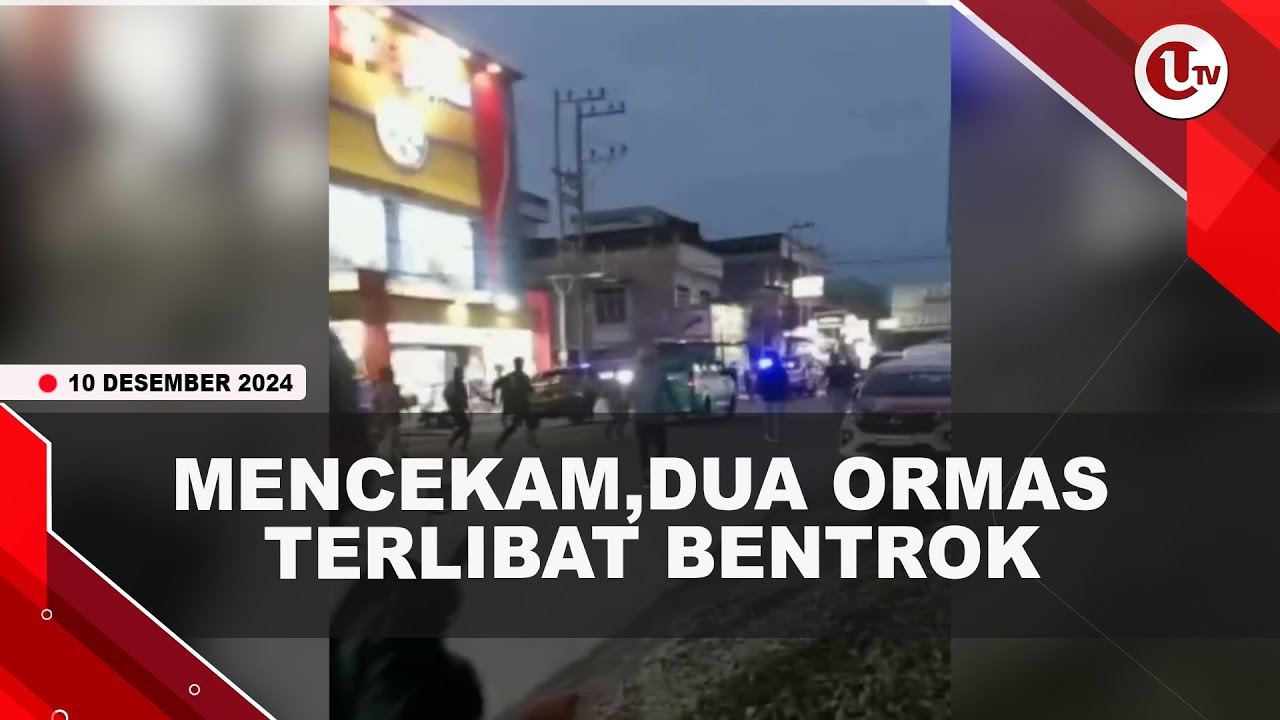 Dua Ormas Bentrok di Serdang Bedagai