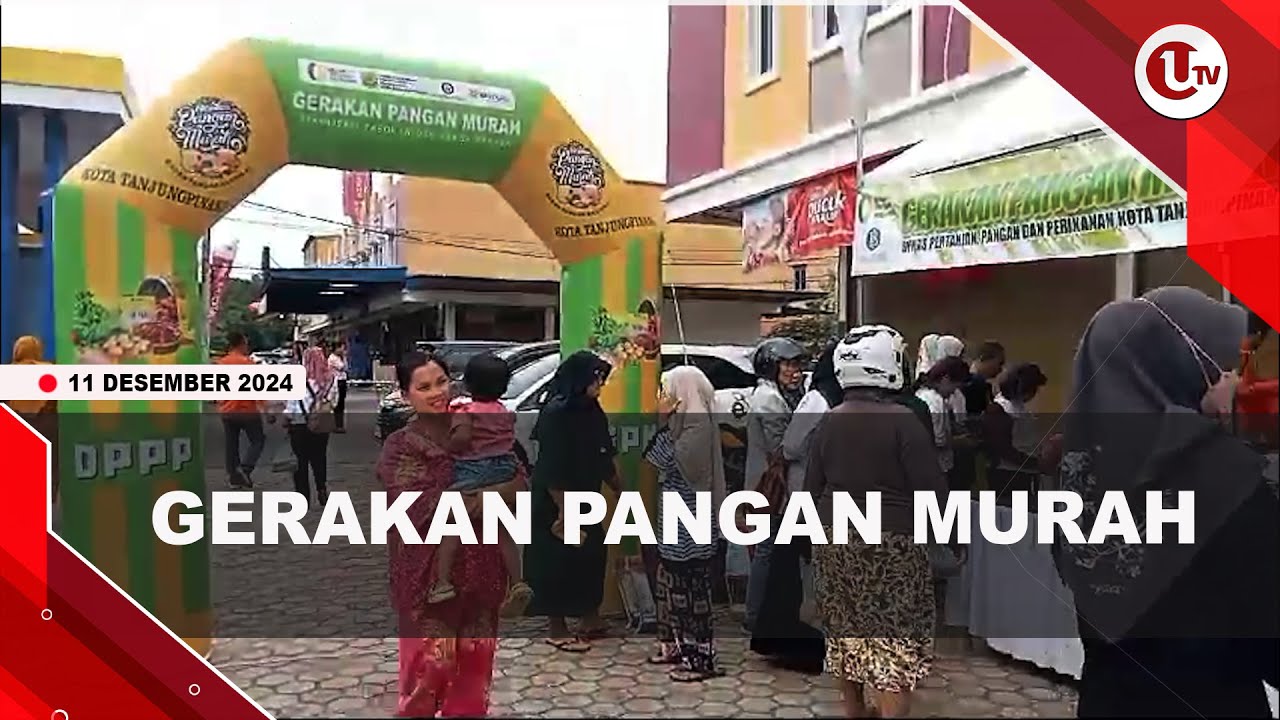 Jelang Nataru, Dinas Pertanian Dan Pangan Gelar Gerakan Pangan Murah