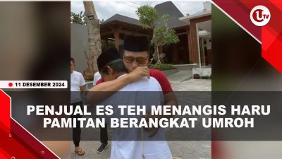 [VIDEO] Sunhaji Penjual Es The Pamitan ke Gus Miftah Sebelum Berangkat Umroh