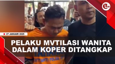[VIDEO] Tampang Pelaku Mutilasi Wanita Dalam Koper di Ngawi