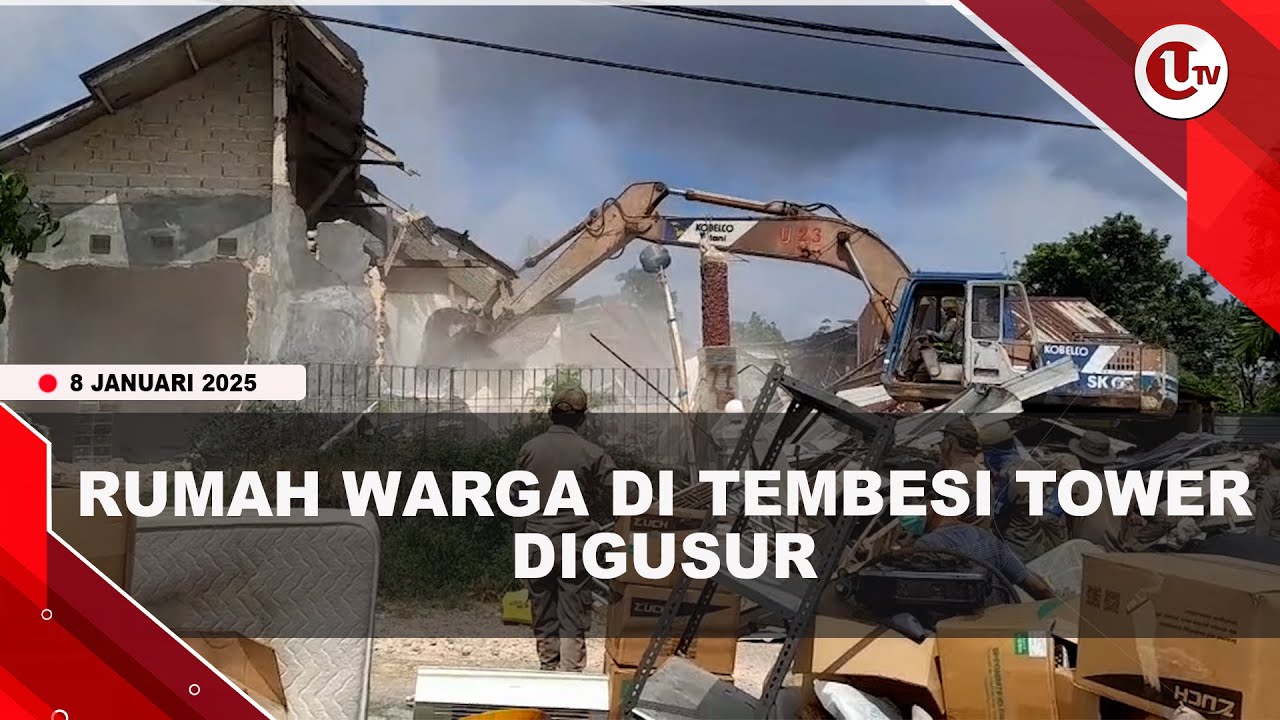 PT TPM Lakukan Penggusuran Rumah Warga di Kampung Tembesi Tower